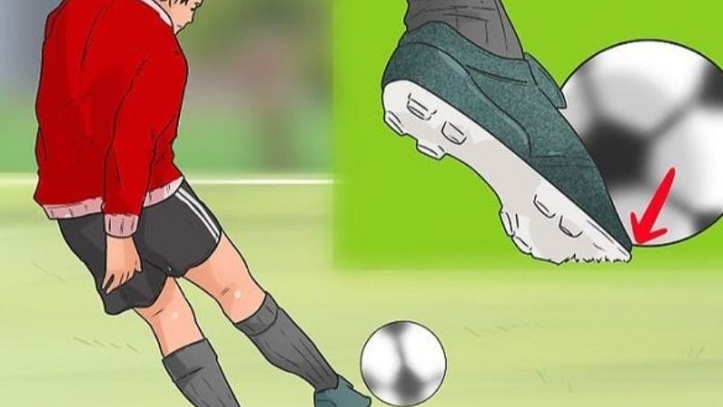 Kỹ thuật sút bóng chính xác trong bóng đá