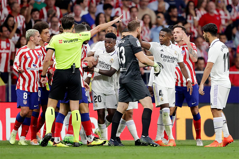 Trận derby Madrid kịch tính giữa Real và Atletico